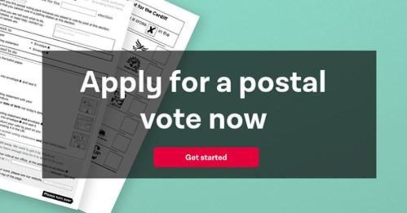 Postal Vote registration
