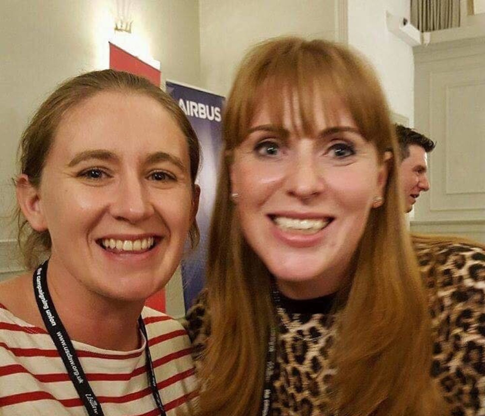 Siobhan Strode - with Angela Rayner, Labour